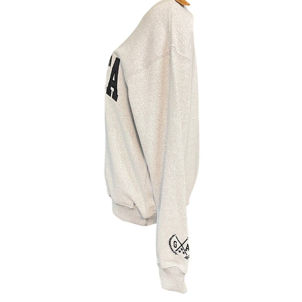 Atlanta Graphic Sweatshirt NWT New York Popular Gray Crewneck Streetwear M - Picture 7 of 9